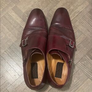 Mercanti Fiorentini Maroon Shoes